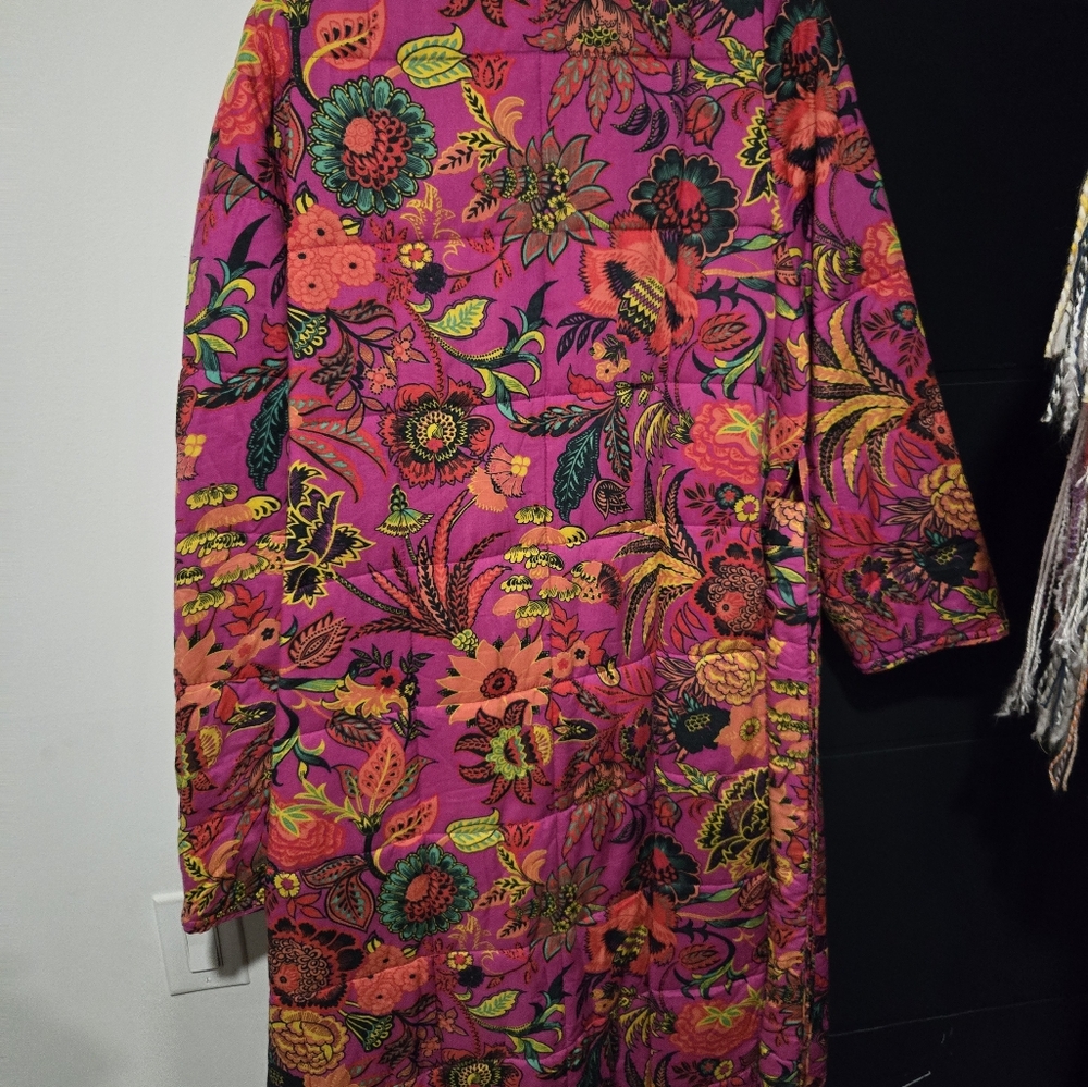 Floral Pink Robe - Picture 4 of 6